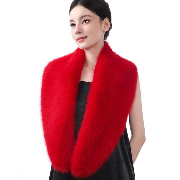 1326 Women's Faux Fur Collar For Winter Coat – Soft